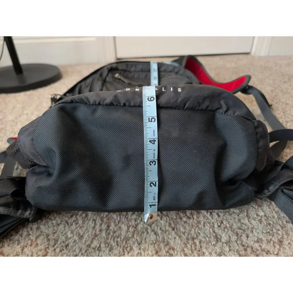 The North Face Borealis Backpack Unisex Large Gray Red Hiking School Travel Bag